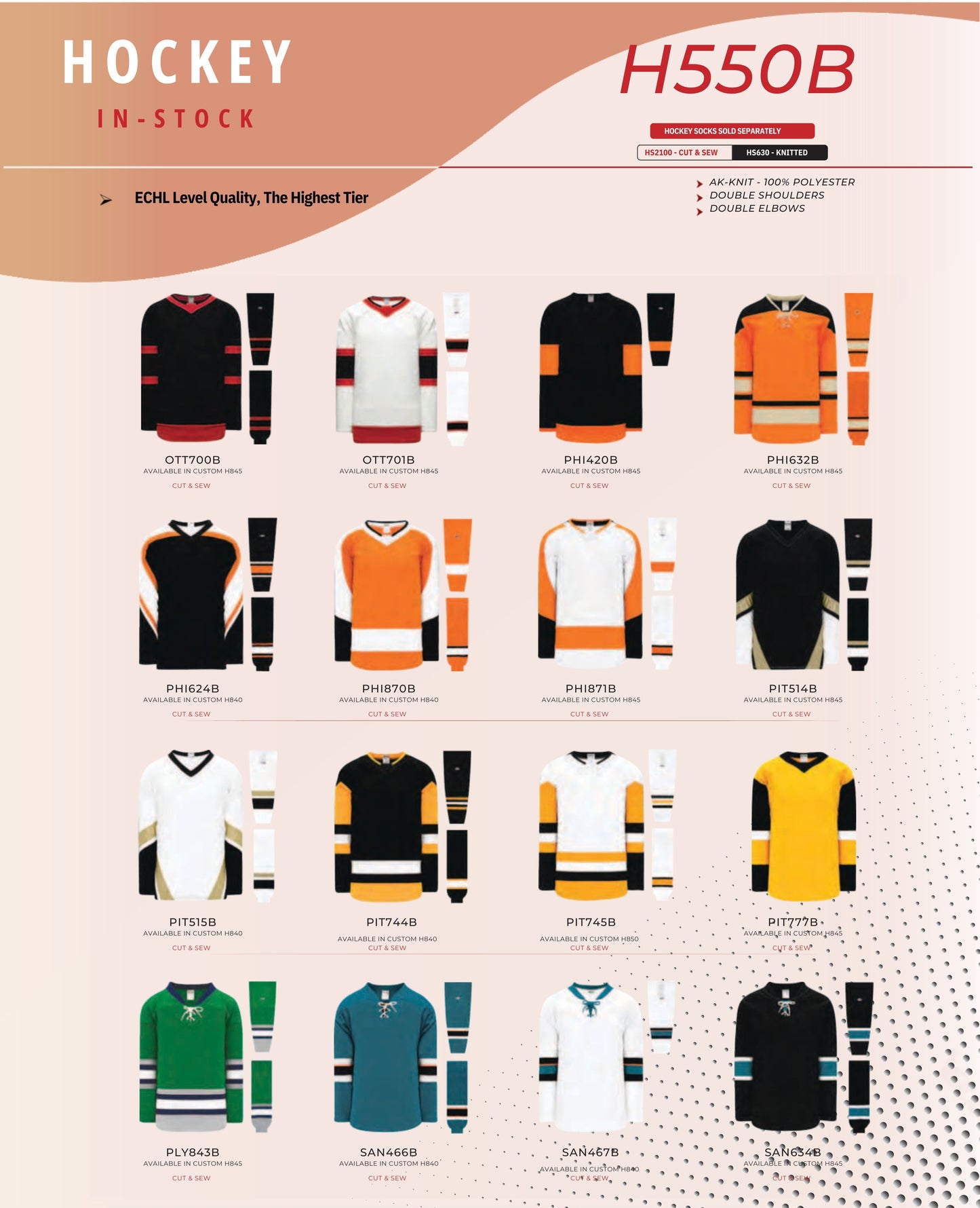 2025 Hockey Jersey Catalog